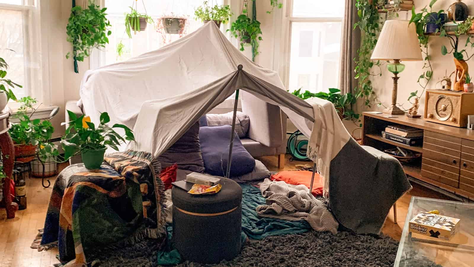 Blanket Fort Play shouldn't end at childhood